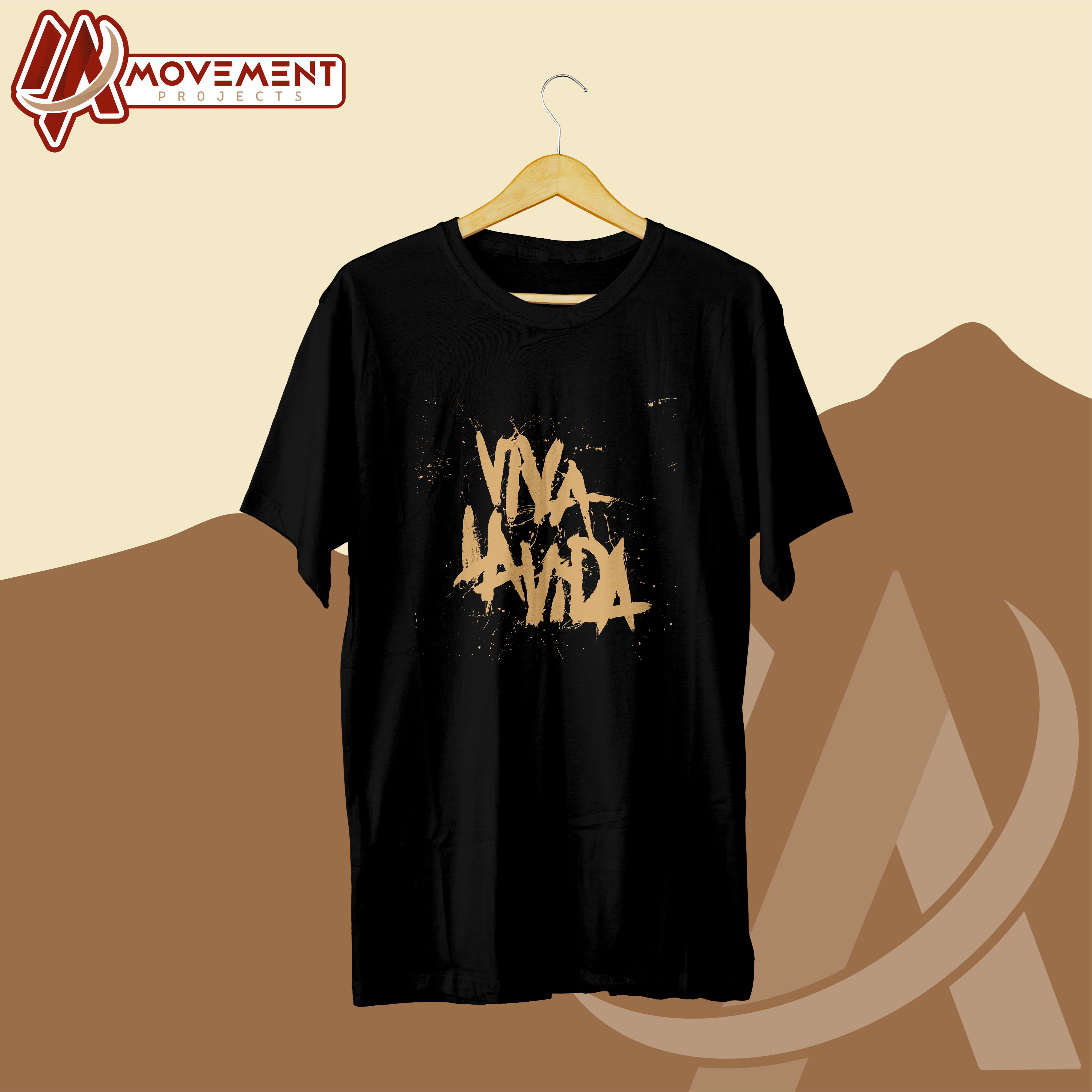 [PREMIUM] KAOS COLDPLAY ALBUM VIVA LA VIDA