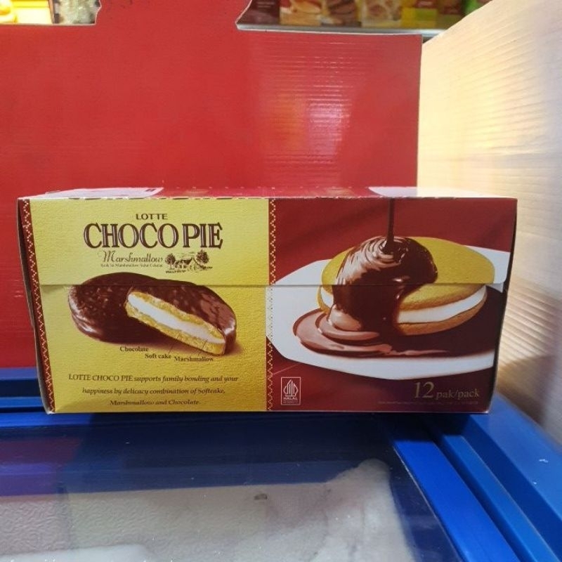 

Lotte CHOCO PIE Marshmallow 312gr isi 12 pack
