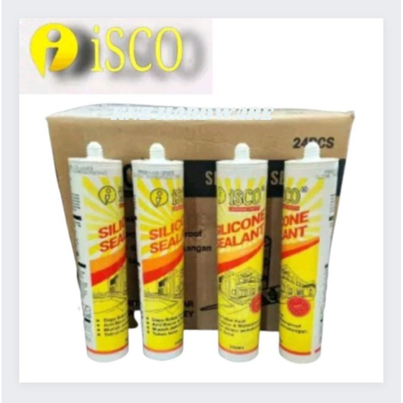 

Lem Silicone Botol Lem Kaca White 335gr ISCO ORIGINAL ( 100% GARANSI )