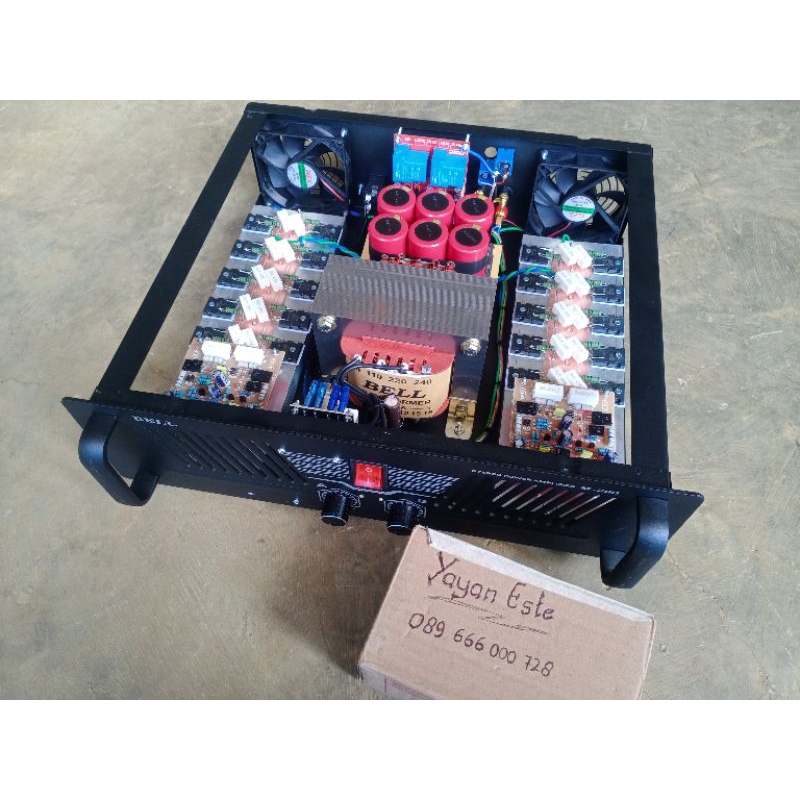 POWER AMPLIFIER RAKITAN 10 amper besar ct 45  (free packing kayu)