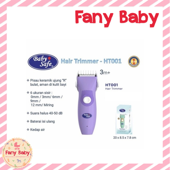 BABY SAFE HAIR TRIMMER 3M+ HT001