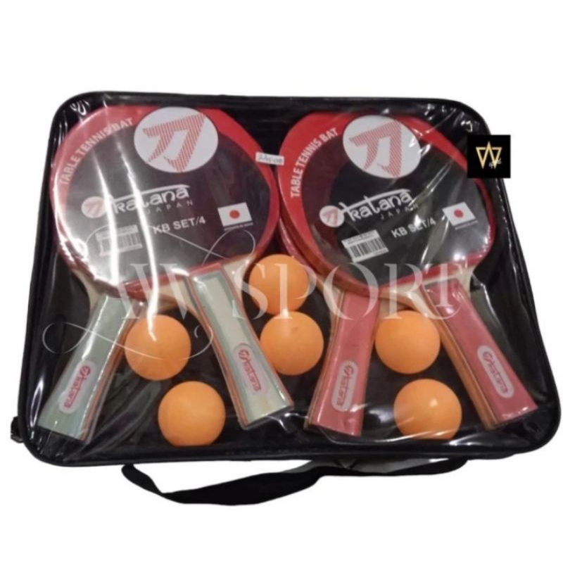 Bet Pingpong Katana SET KB 4 / Bet Tenis Meja Katana