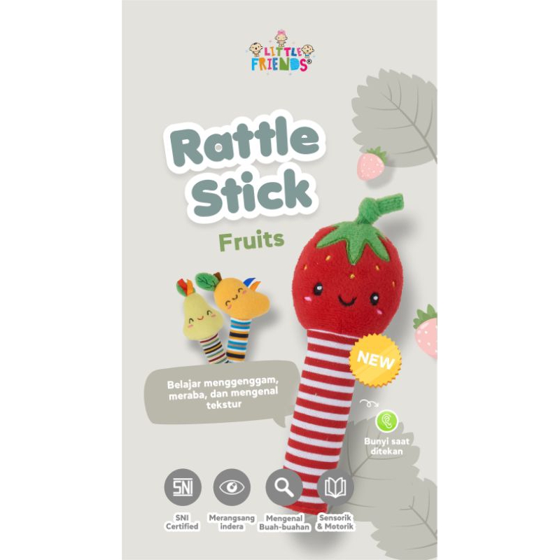 LF Rattle Stick - Mainan Genggam Anak