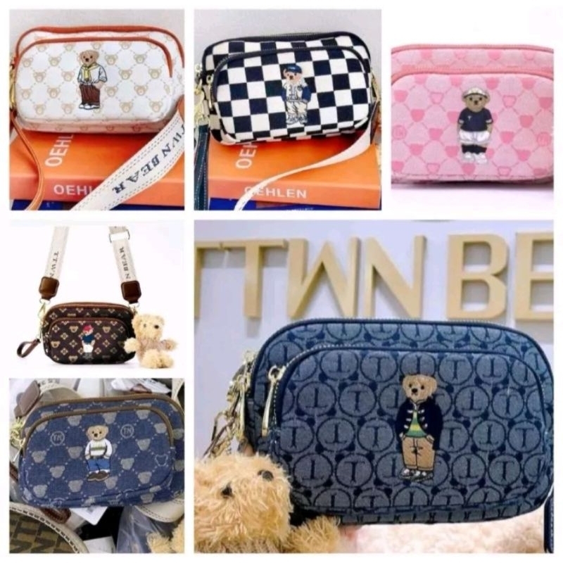 PO TTWN Bear Bag Tas Wanita Original Import BKK Bangkok