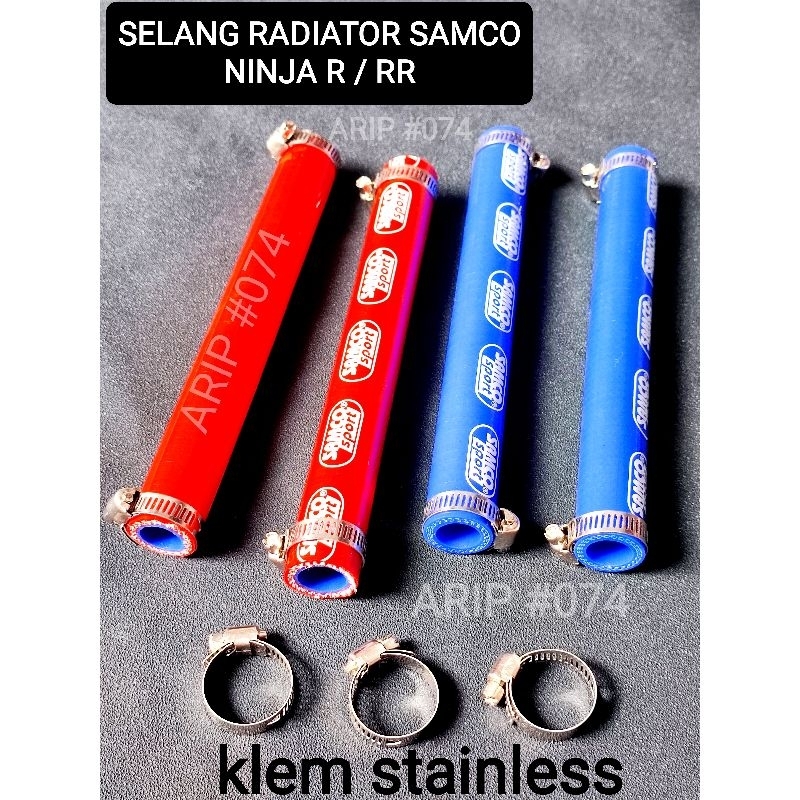 [PROMO] SELANG RADIATOR SAMCO NINJA R RR SELANG SAMCO RADIATOR NINJA RR R SELANG RADIATOR BAWAH ATAS