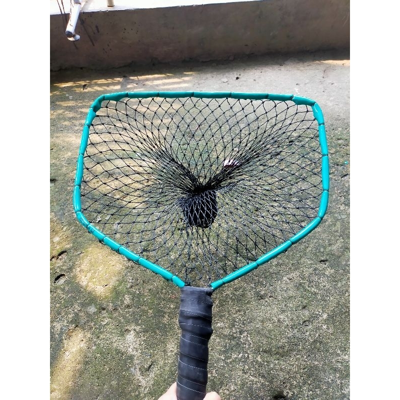 seser serokan ikan jumbo serokan 43-45 cm seser serokan ikan lele gurame mas koi seser jaring ikan b