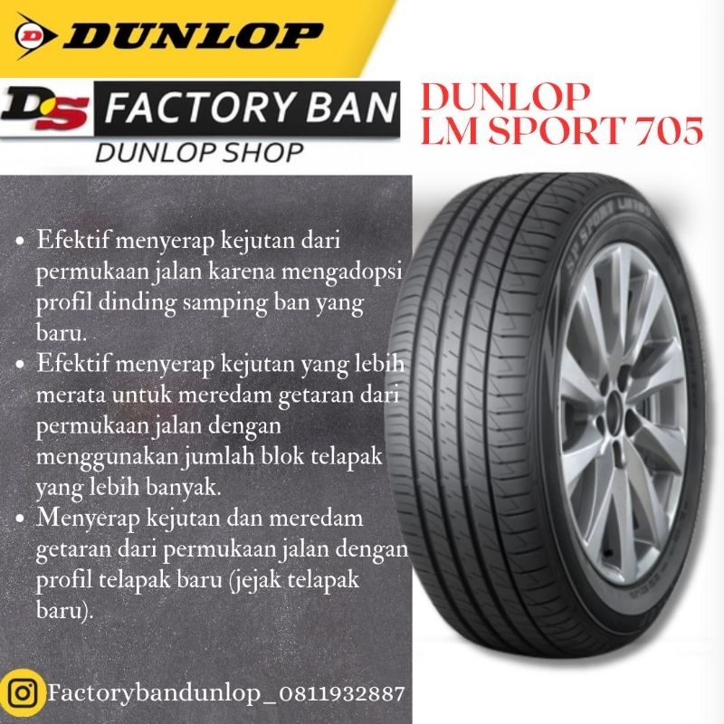 Ban Dunlop 185/60 R15 LM705