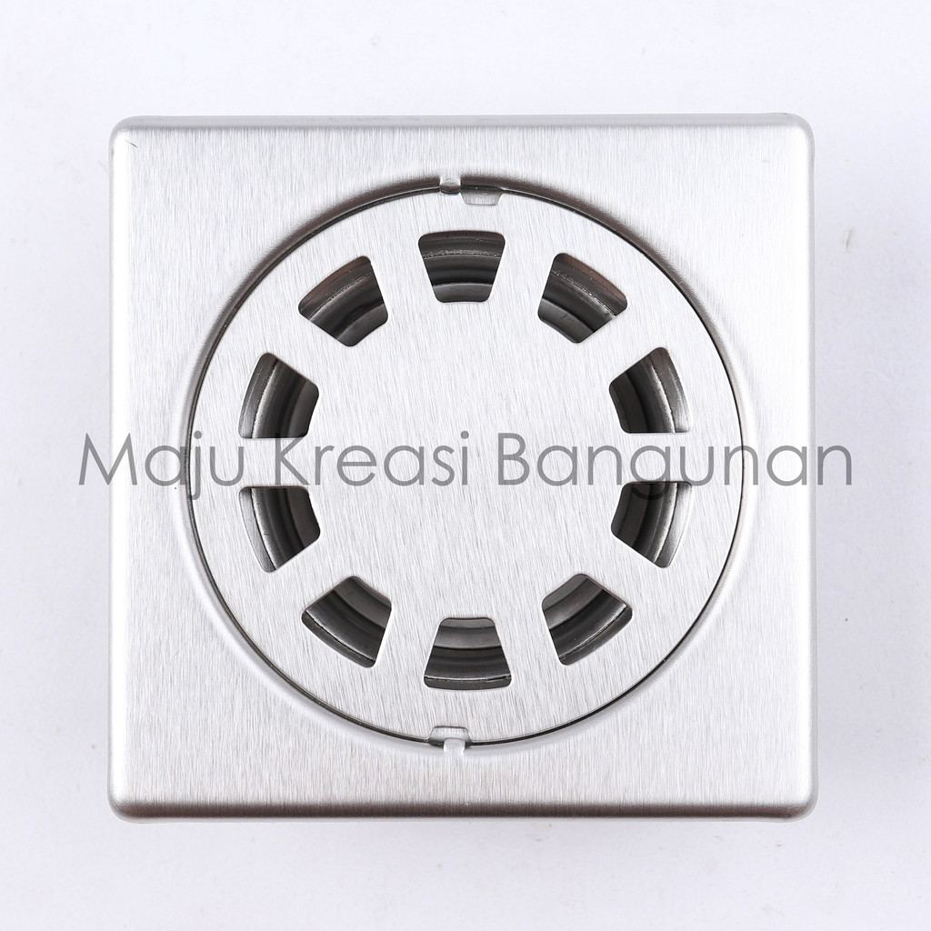 Saringan Got Stainless SOLIGEN Anti Bau Serangga Kecoak Floor Drain Tebal Lantai WC Toilet Kamar Mandi 4 Inch Inci