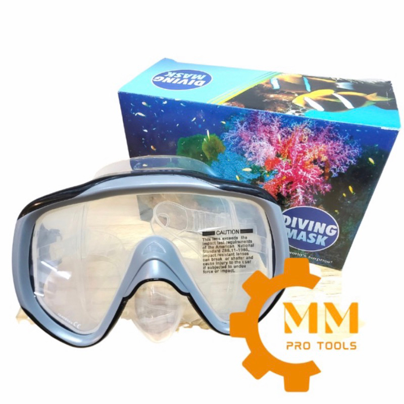 EXQUIS Silicone Dive Mask / Scubadiving Mask / Kacamata Selam TAIWAN