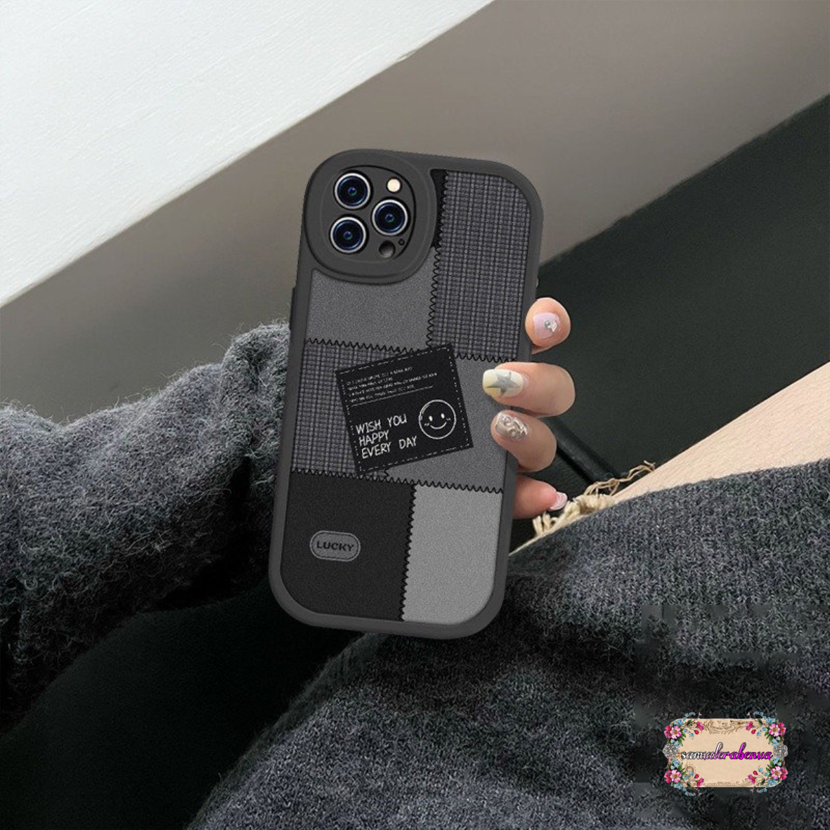 SS818 SOFTCASE SILIKON CASING CUTE SMILE FOR VIVO Y30 Y50 Y30I Y35 Y51 Y53S Y53 Y71 Y75 T1 Y55 5G Y81 Y83 Y91 Y93 Y95 Y91C Y1S V5 V5S V5 LITE Y69 Y66 V25 V25E V27E S16E V27 PRO SB5411