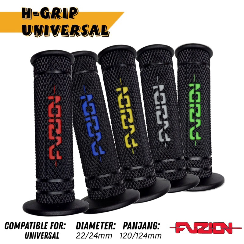 handgrip bulu bintik fuzion 099 ASLI FUZiON universal