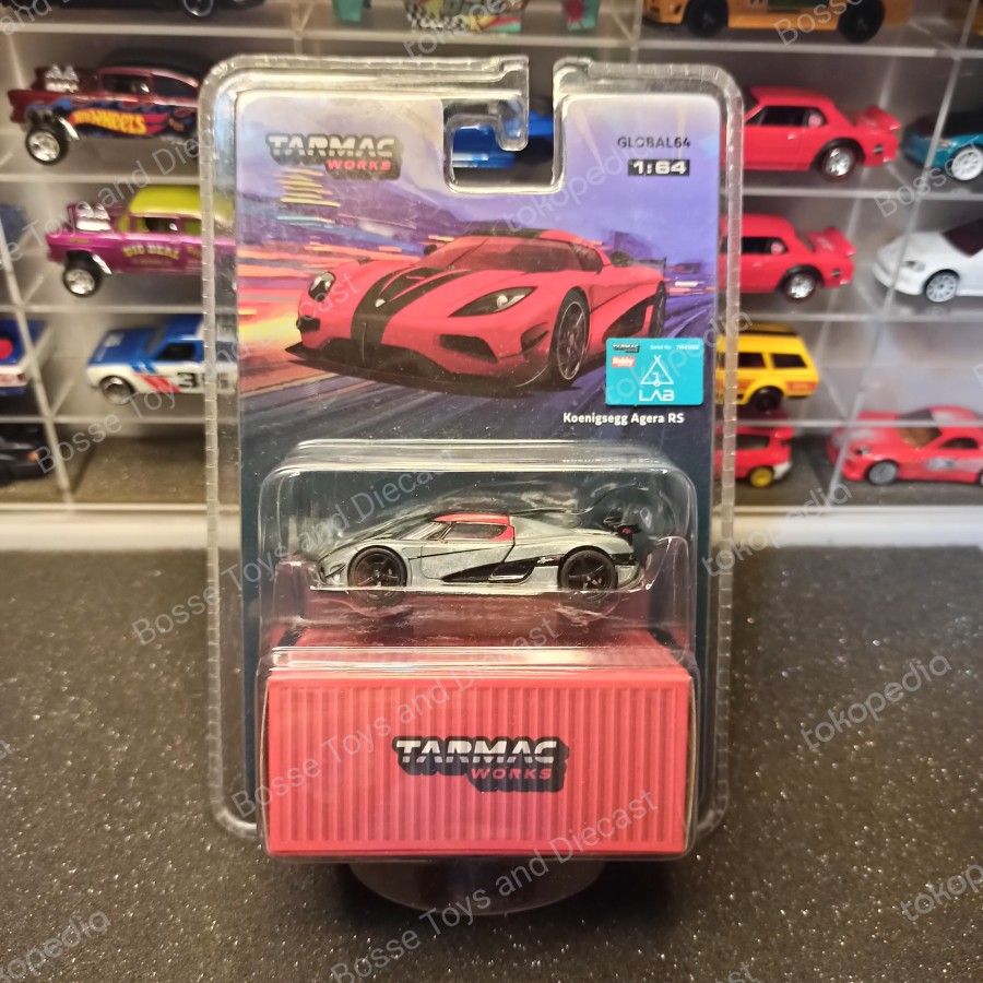 TARMAC KOENIGSEGG AGERA RS CHASE RED MERAH