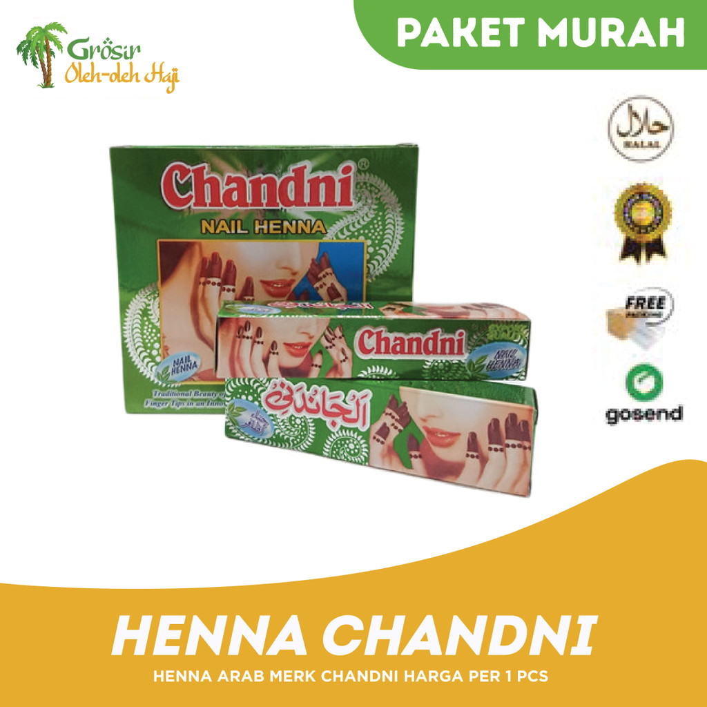 Chandni Nail Henna Natural 1pcs / Henna kuku per pcs