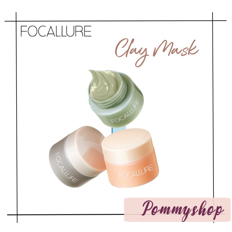 Focallure Cleansing Clay Mask Blackhead Remover Mud Mask Anti Pores
