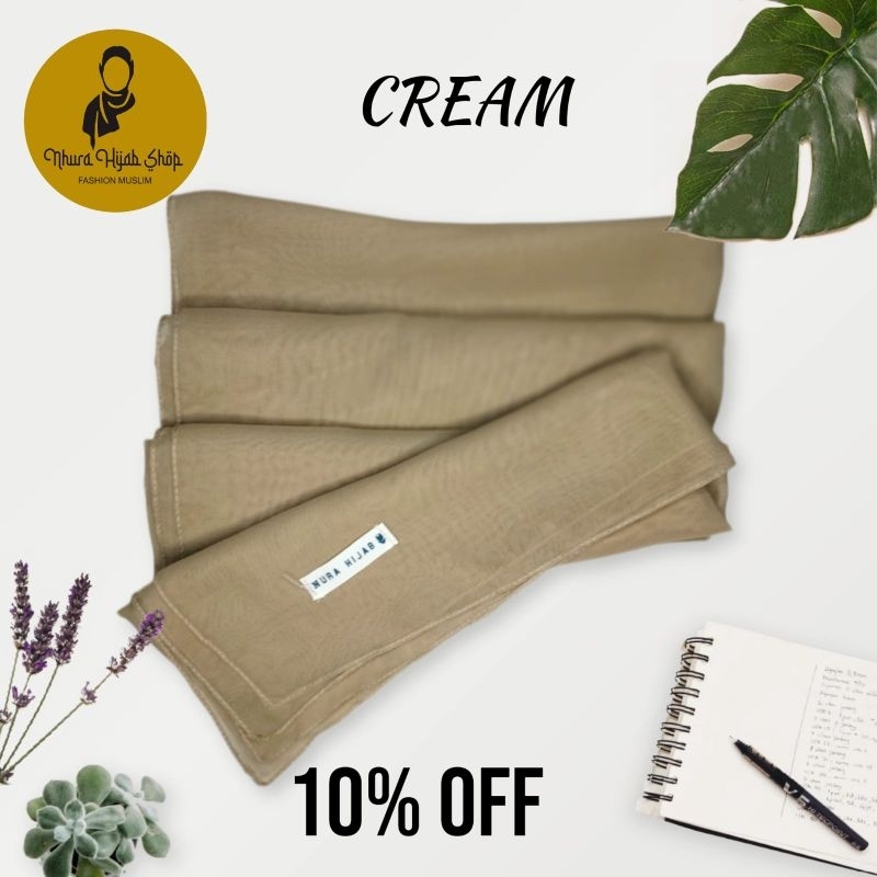 Kerudung Segi Empat/Hijab Segi Empat Polos/Hijab Segi Empat