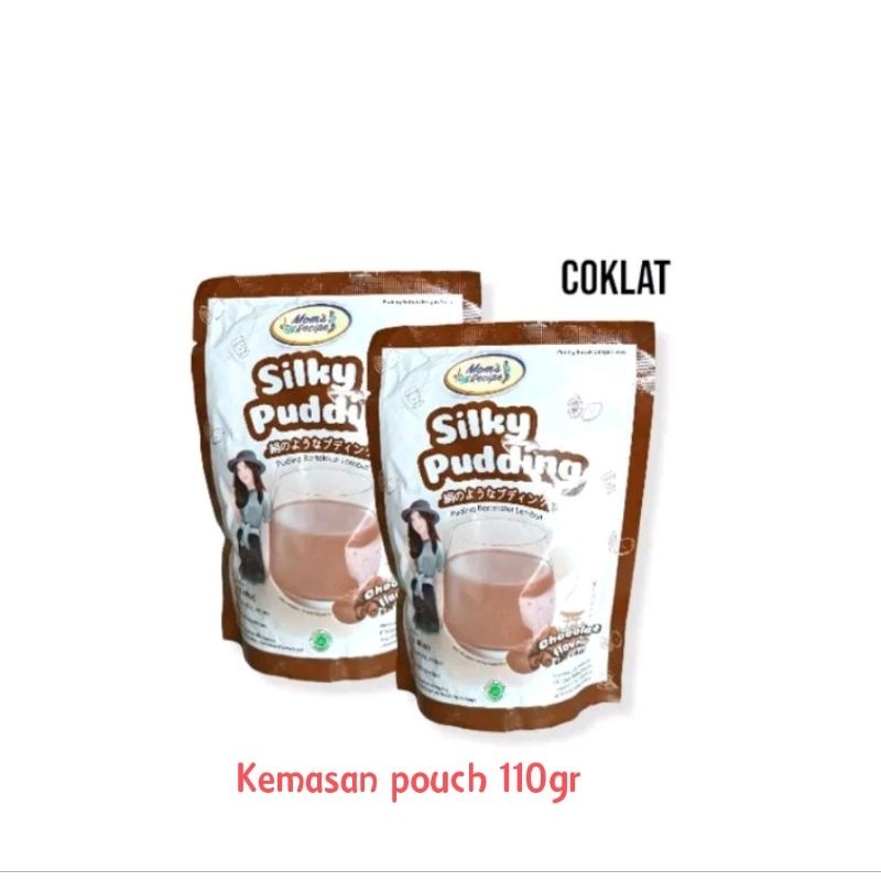 

Silky Pudding Bubuk Puding Instan, kemasan pouch 110gr