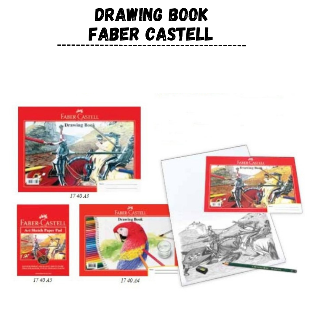 

DRAWING BOOK FABER CASTELL