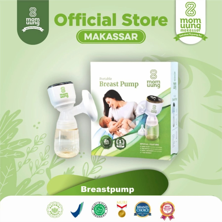 Makassar MOM UUNG Pumping Elektrik / Breast Pump / Pompa ASI