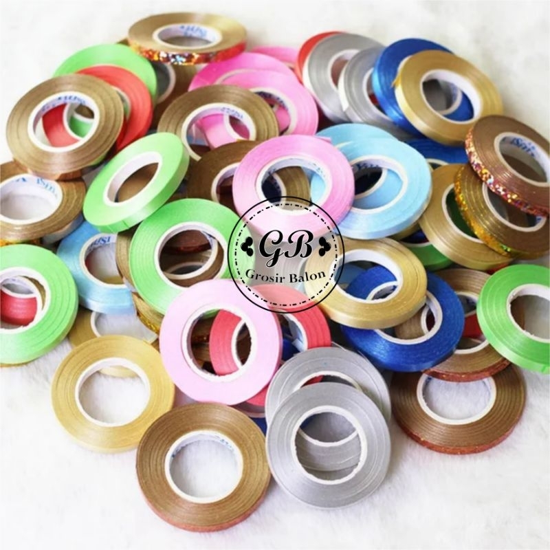 

PITA 5 METER / PITA BALON ROLL METER 5 METER | PITA BALON RIBBON MINI | CURLY RIBBON