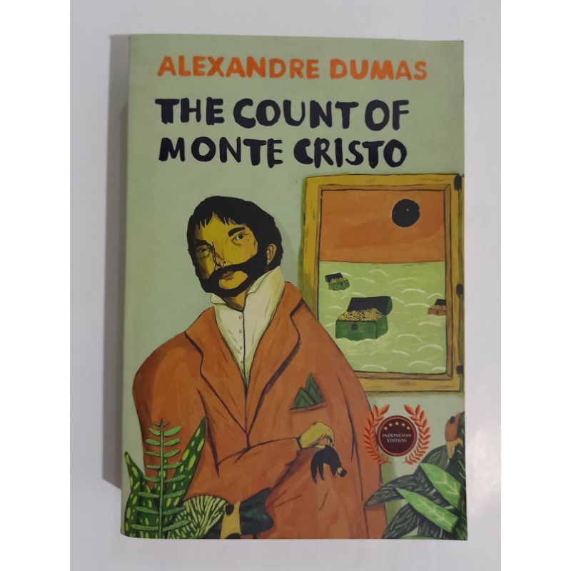 { PRELOVED } NOVEL THE COUNT OF MONTE CRISTO - ALEXANDRE  DUMAS