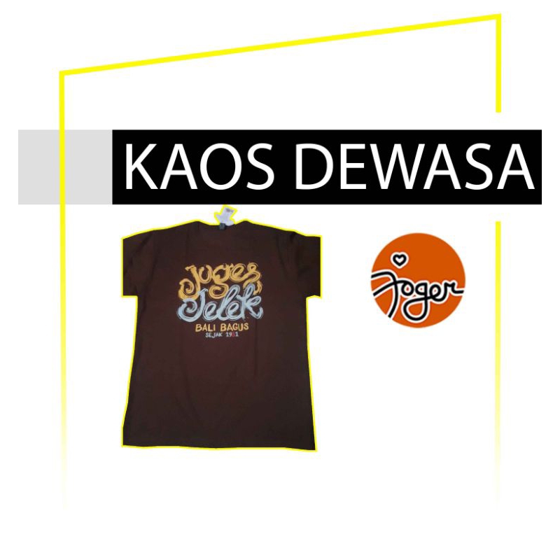 Kaos Joger Bali Original