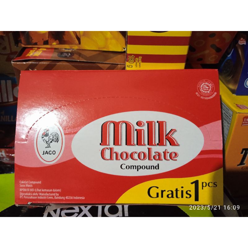 Milk Cokelat Ayam jago (12x10gr)