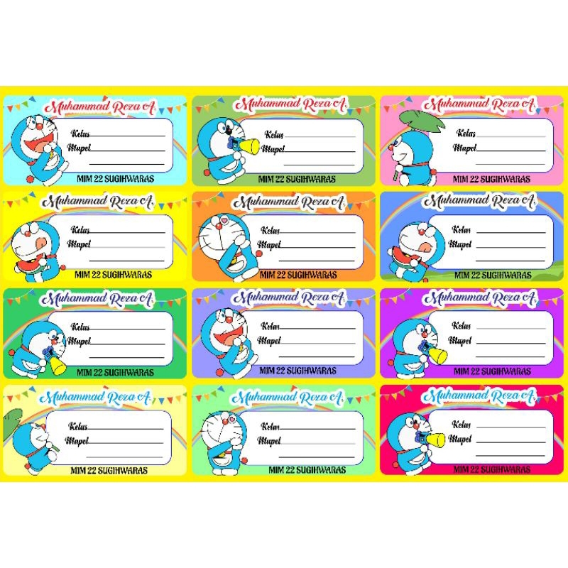 

stiker mata pelajaran