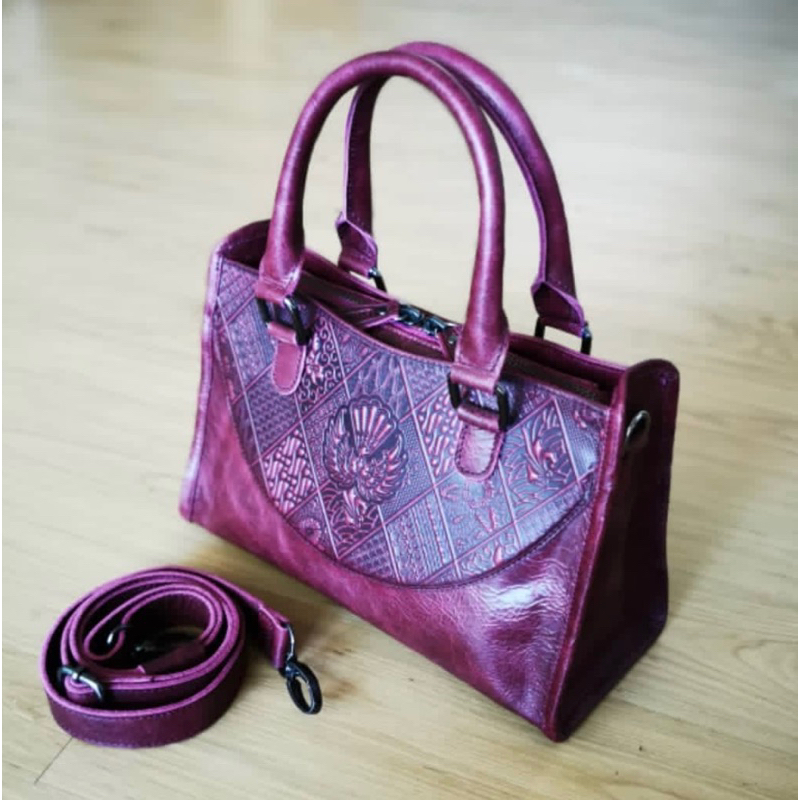 [SIAP KIRIM] BELVA BAG BY BERLIANO LEATHER NEW NBU