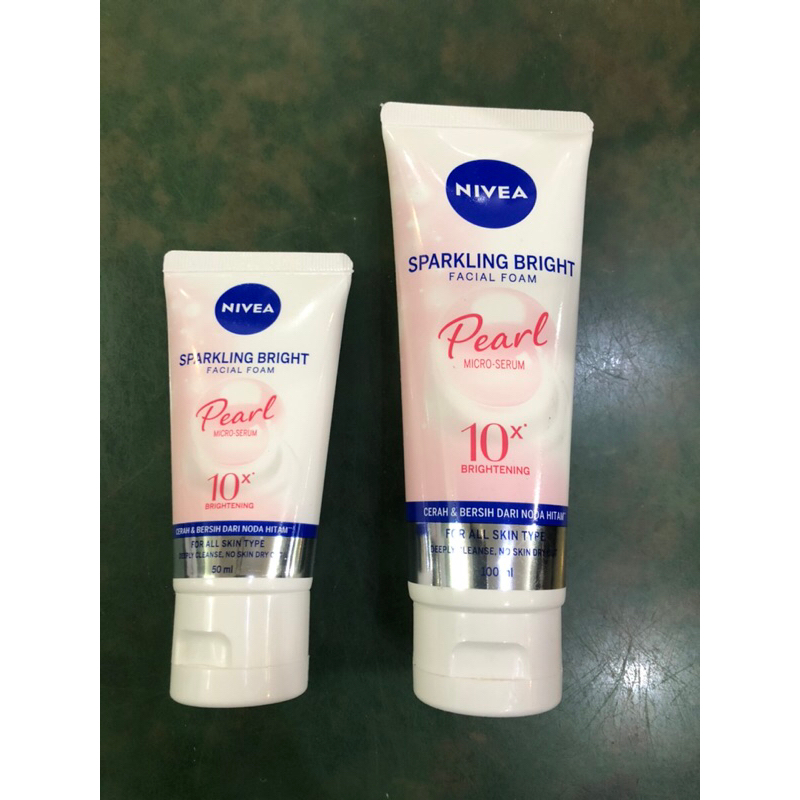 NIVEA FACIAL FOAM Pearl Sabun Cuci Muka