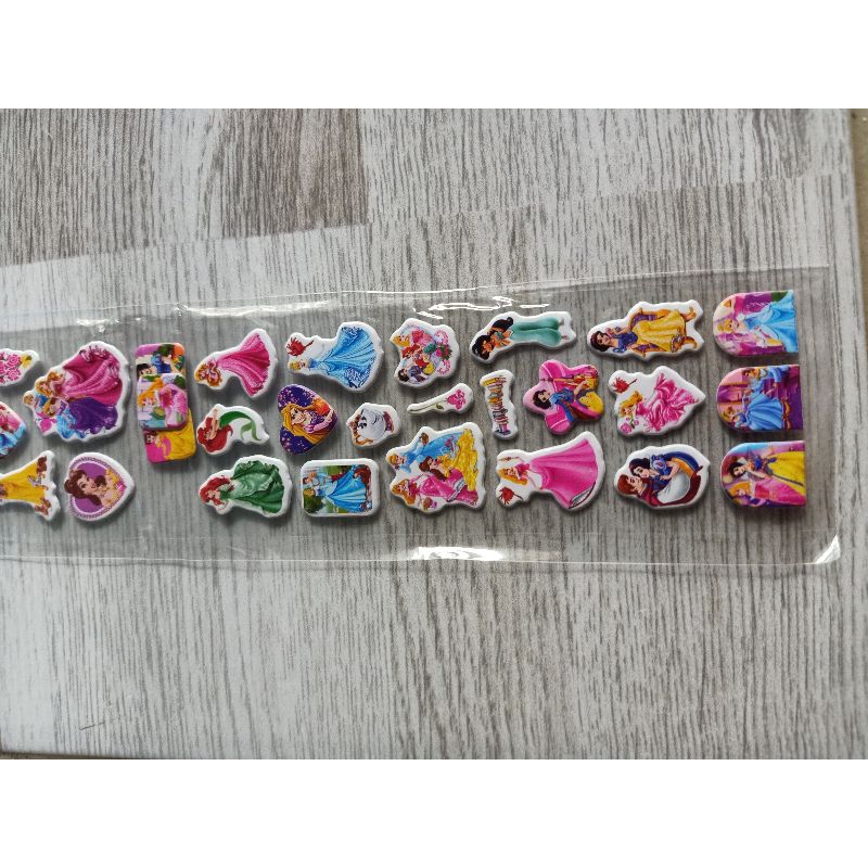 

Stiker 3D princess / stiker maenan anak