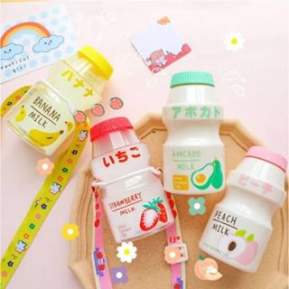 [COD] BOTOL MINUMAN ANAK LUCU CUTE MODEL MINUMAN FERMENTASI YAKU** IMPORT BOTOL MINUMAN PLASTIK