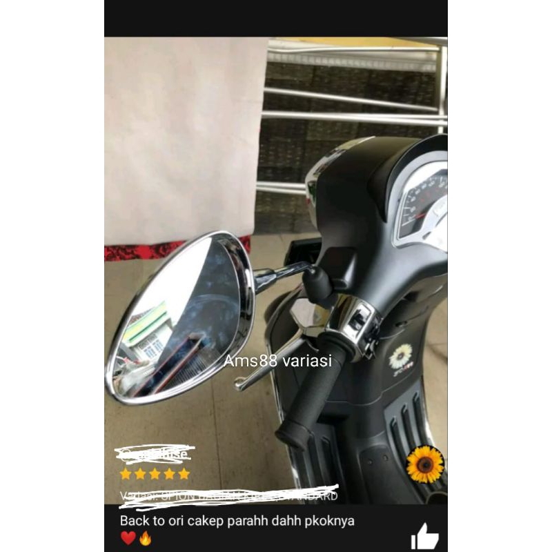 NEW SPION VESPA KACA SPION MOTOR MODEL VESPA SPRINT UNIVERSAL SPION MOTOR VESPA