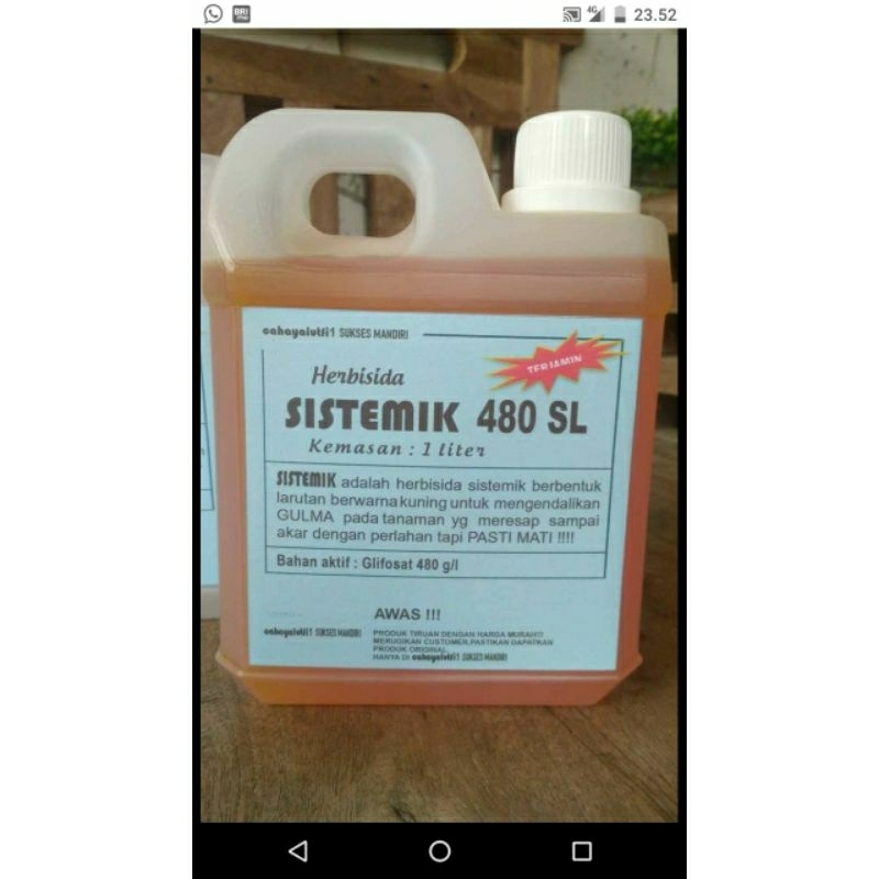 Gempur Herbisida sistemik