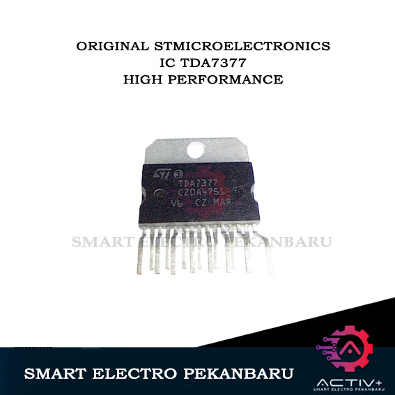 ORIGINAL TDA7377 STMICROELECTRONICS ASLI MERK ST ORI TDA 7377 ic Power Audio mobil TDA7377 Original 