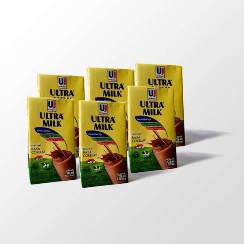 

susu ultra coklat 125ml