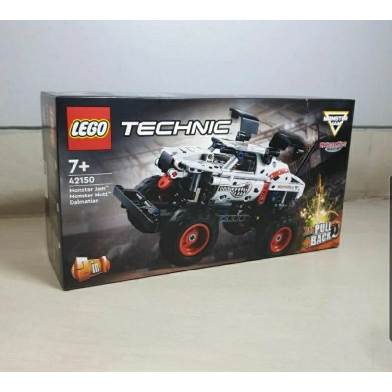 LEGO Technic 42150 Mobil MS Jam Mutt Dalmatian Original