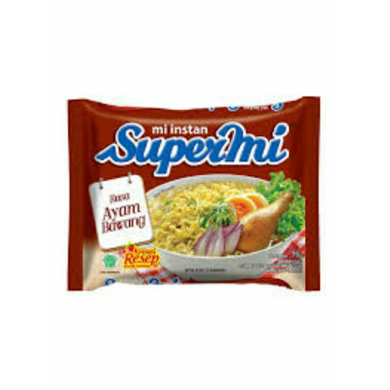 

mie supermi ayam bawang 70 gr