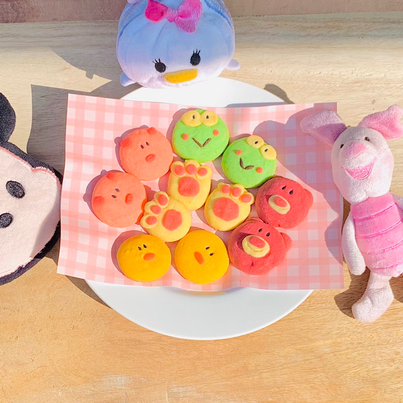 

Cutie Cookies by Bebell Cookies Lucu Cookies Lotso, Keroppi, Ducky, Piglet, Bunny Paw