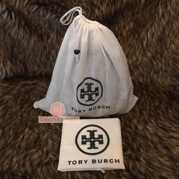 Promo DB TORY BURCH TB ukuran M 35X35 DustBag Tas Serut Sarung Cover Branded Termurah