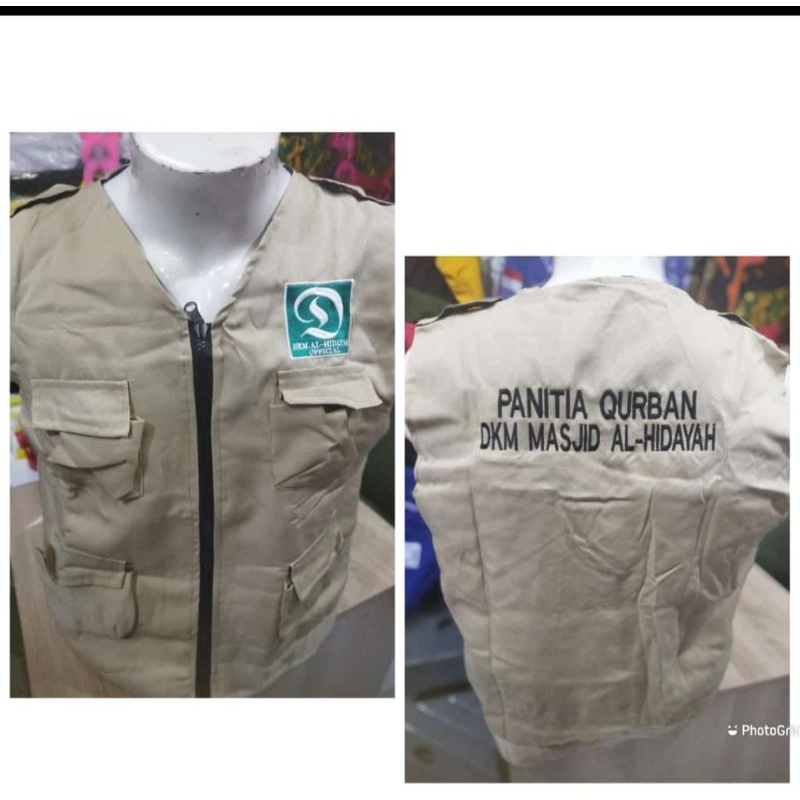rompi panitia qurban dkm masjid