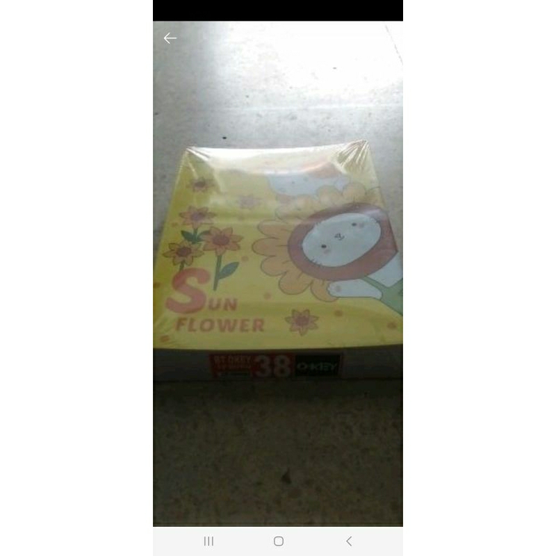 

Buku tulis okey kyky 38lembar harga 1pak isi 10buku