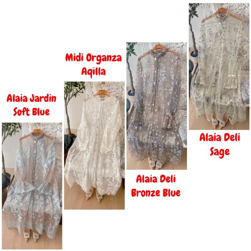 MIDI ORGANZA by Haidee & Orlin