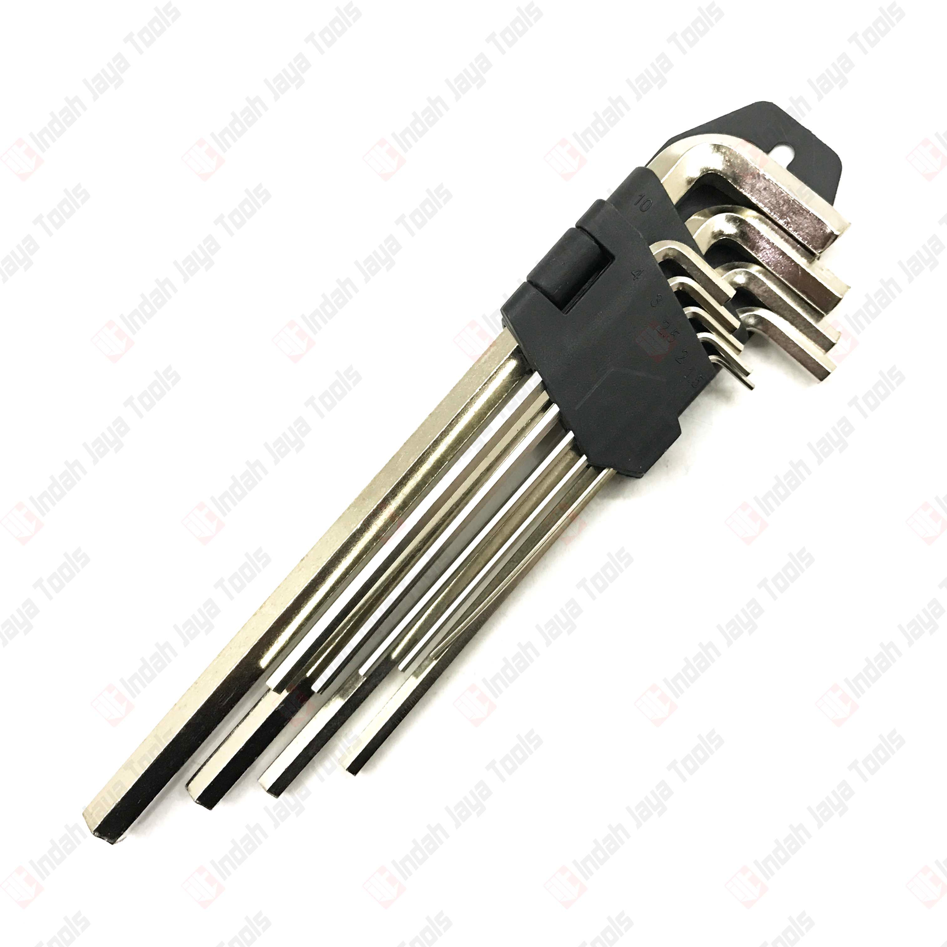 POPEYE 9 PCS Kunci L Set Panjang Flat - Extra Long Hex Key