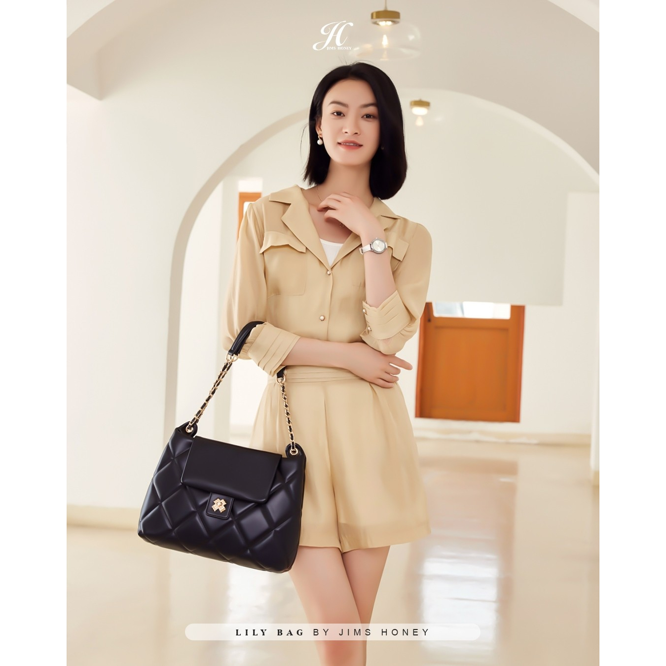 LILY Bag Jims Honey Tas Selempang Wanita Minimalist Elegant