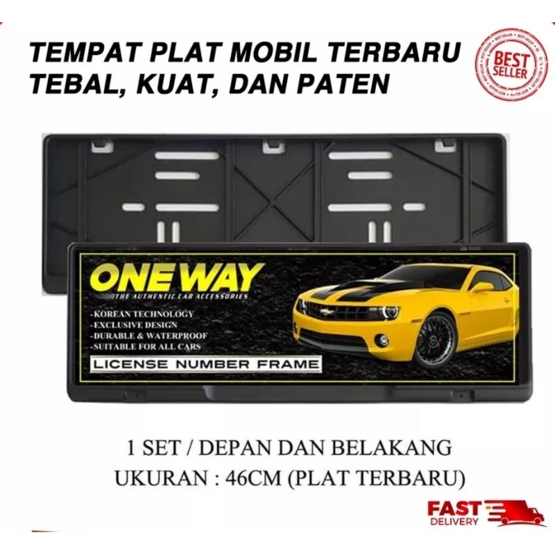 Dudukan Plat Nomor Mobil