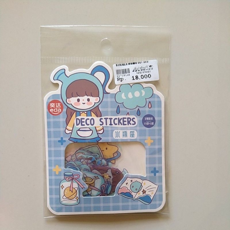 

stiker momo set deco