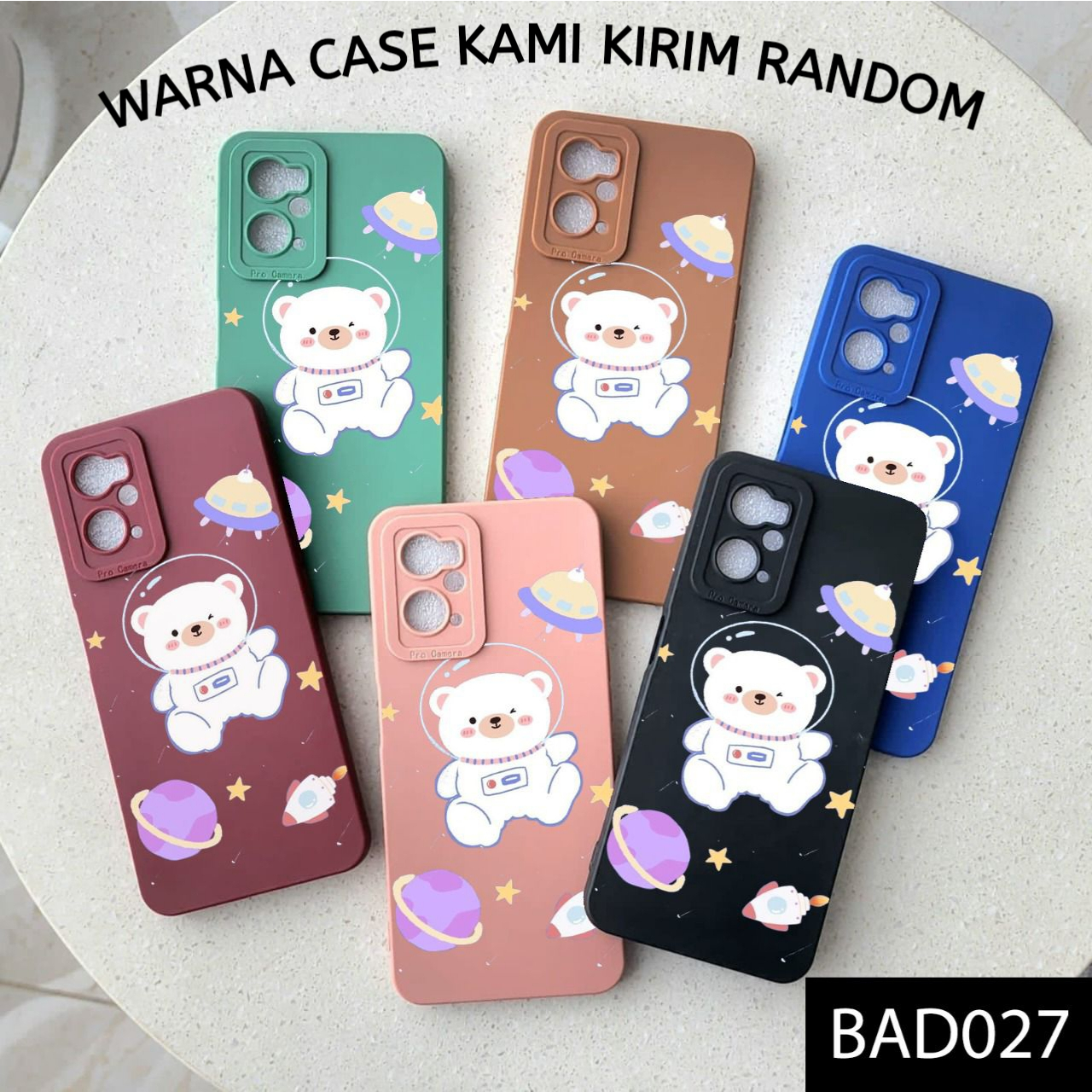 CASE PRO CAMERA KARAKTER MOTIF FOR XIAOMI REDMI NOTE 12 4G