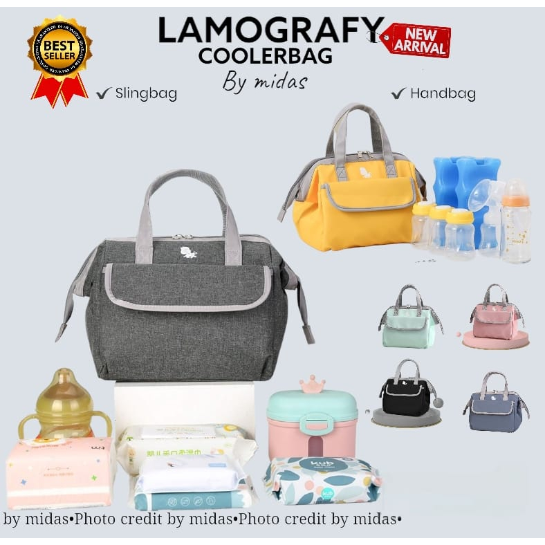 7.7 BIG SALE !! LAMOGRAFY / COOLERBAG / DIAPERBAG / TAS ASI / TAS MULTIFUNGSI / TAS BAYI