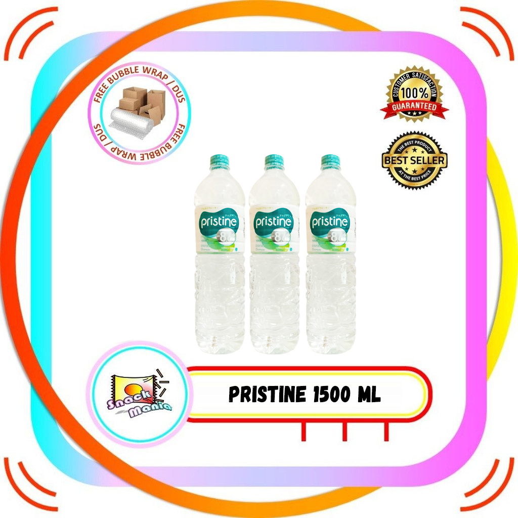 

Pristine 8+ Water 1500 ml Botol Air Mineral Air Alkali