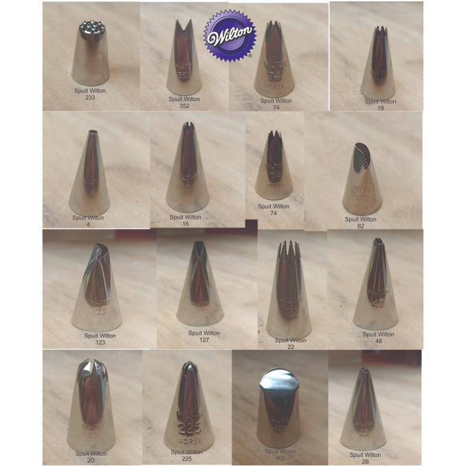 Spuit Wilton/Wilton Tips